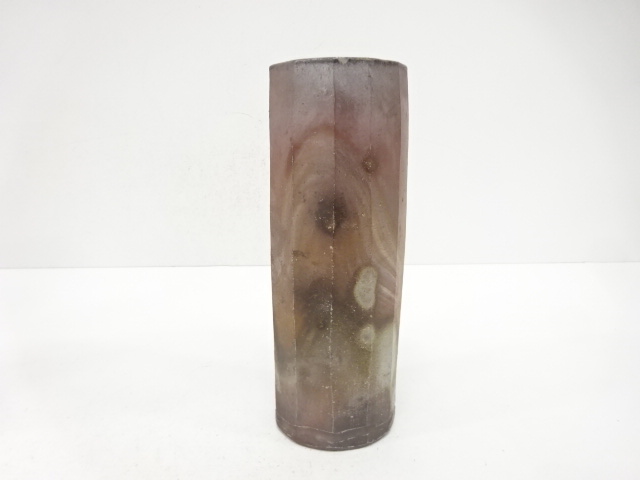  備前焼　佐藤圭秀造　花入